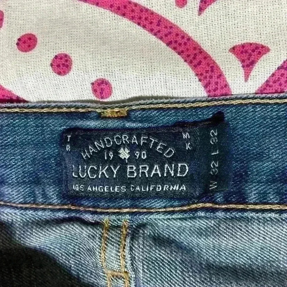 Lucky Brand Men's‎ 221 Original Straight Medium Wash Jeans 32x32-SOLD OUT ONLINE - Picture 6 of 10